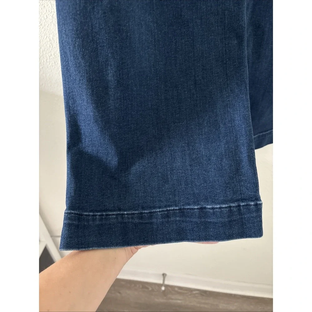 Maeve Colette Crop High-Rise Wide-Leg Jeans Size 30 Anthropologie - Picture 5 of 15
